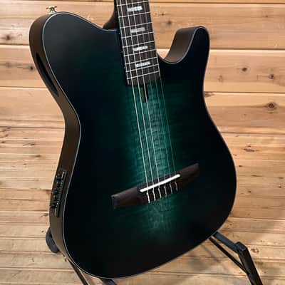 Ibanez FRH20FMN Acoustic Electric Guitar - Deep Emerald Green image 1