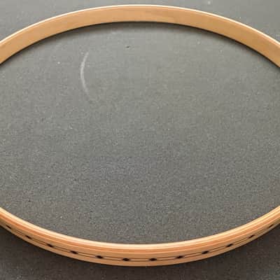 Craviotto 16" Wood Hoop with Maple Inlay image 5
