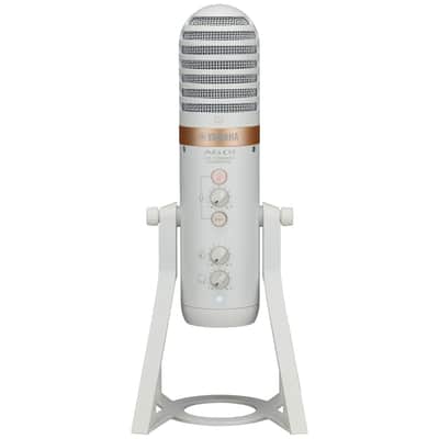 Yamaha AG01 Live Streaming USB Microphone - White image 2