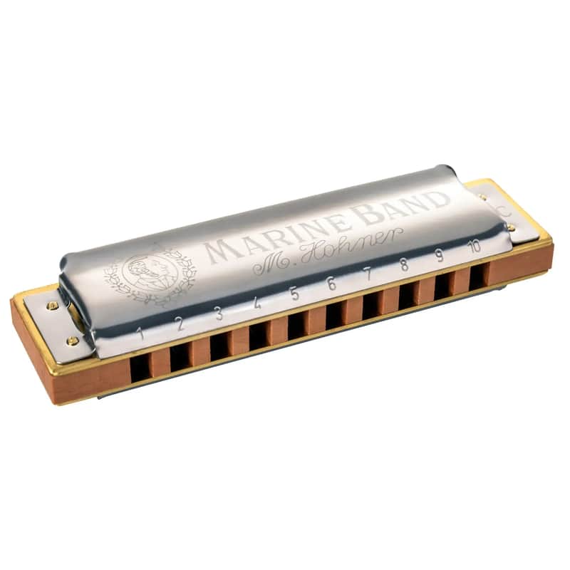 Hohner Marine Band 1896 Harmonica - Key of G image 1