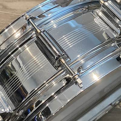 Rogers 7-Line 5x14 Vintage Dynasonic Snare Drum image 6