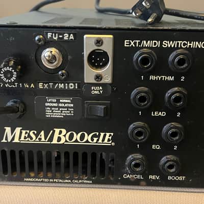 Mesa Boogie Quad Preamp & FU-2 Footswitch - Serviced by Mesa image 6