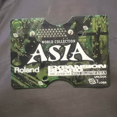 Roland SR-JV80-14 Asia Expansion Board 1990s - Green image 1