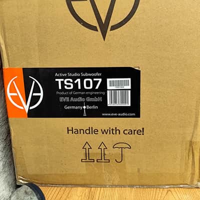 Pair Eve Audio TS107 7" Active Studio Subwoofer image 5