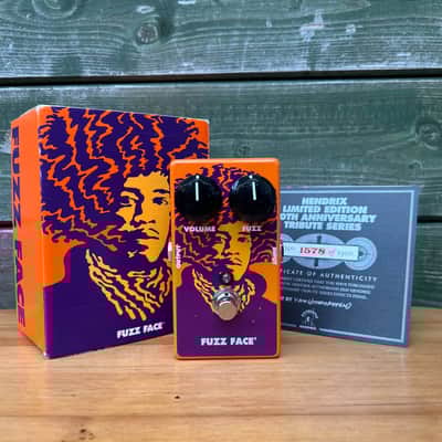Dunlop JHM1 Jimi Hendrix Signature 70th Anniversary Fuzz Face | Reverb