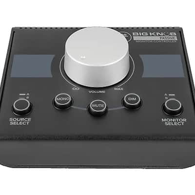 Mackie Big Knob Passive Monitor Controller Black image 1