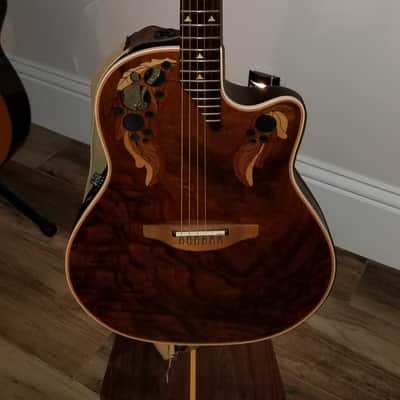 Ovation Limited Edition USA Elite Walnut Acoustic-Electric Guitar *RARE* image 1