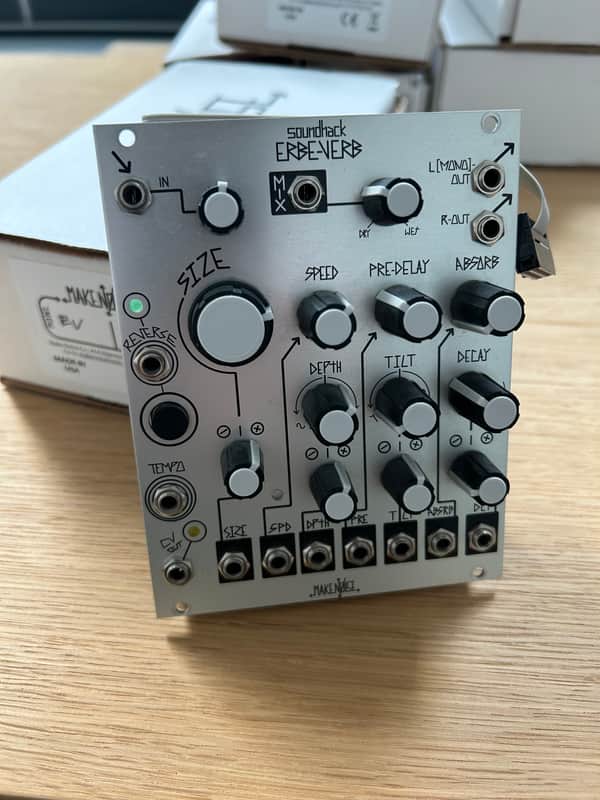 Make Noise Erbe-Verb Module 2008 - Present - Silver image 1