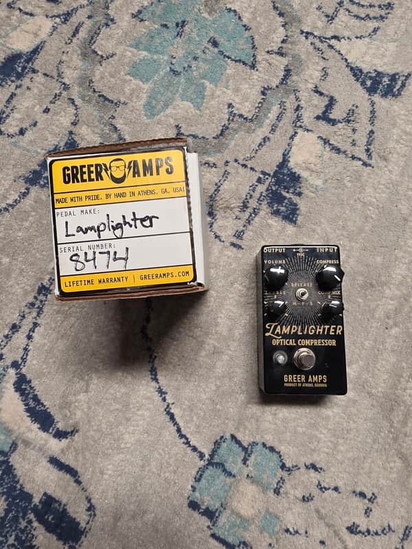 Greer Lamplighter Optical Compressor 2010s - Black image 1