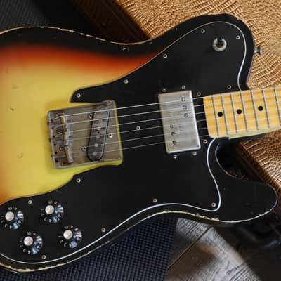 2014 Nash TC-72 Lollar Pickups Electric Guitar Sunburst Satin + OHSC image 3
