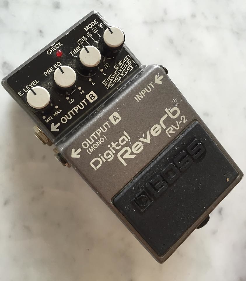 Boss Digital Reverb RV-2 1987 Grey