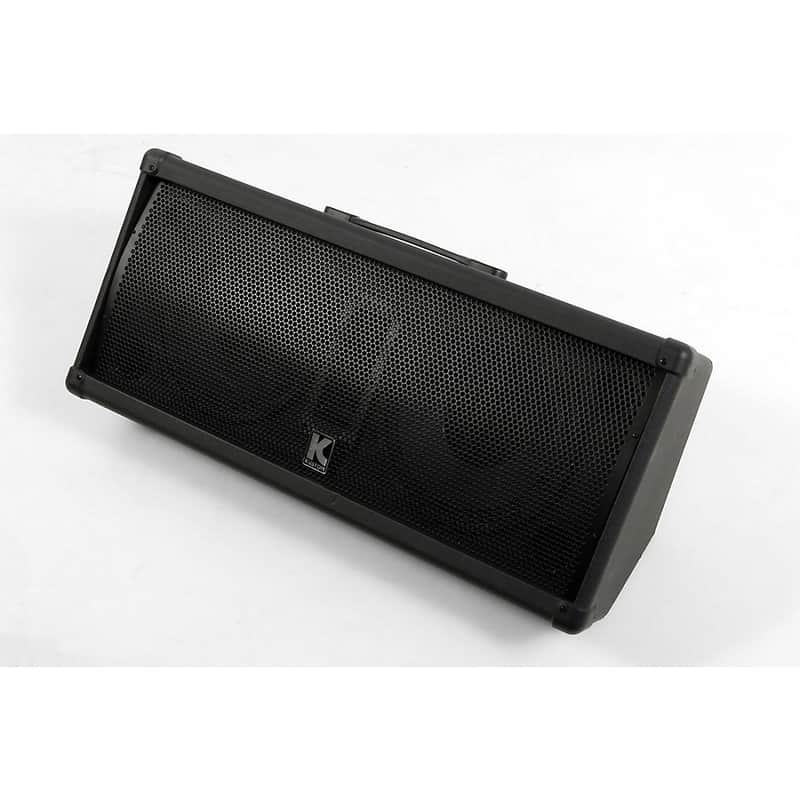 Kustom PA KPX210A 100W Dual 10" Powered Monitor Regular image 1