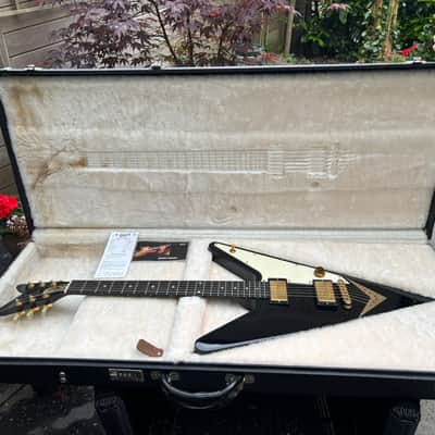 Gibson Reverse Flying V 2007 - Black image 1