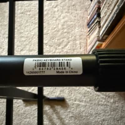 Yamaha PKBX2 Double Braced X-Style Keyboard Stand 2020s - Black image 3