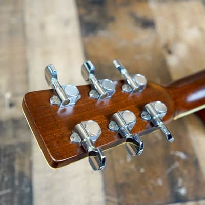 Morris W-40 Acoustic Guitar 1978 Natural Made in Japan MIJ w/ Case image 16