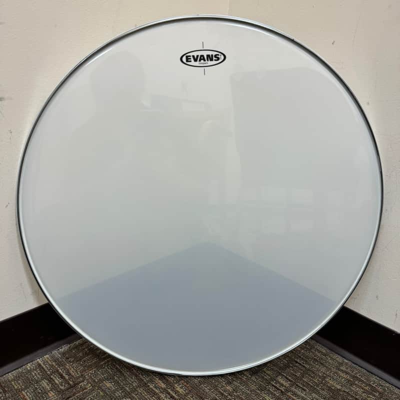 Evans 24 Inch Timpani Drum Head ET24 Opaque White image 1