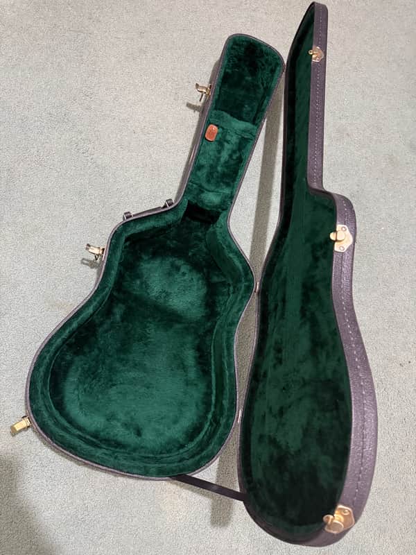 Martin hardcase original 000-15 2000s - Black with green interior image 1