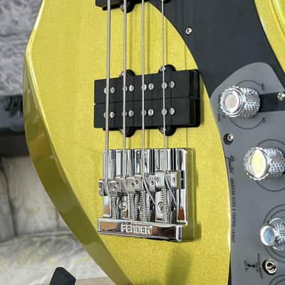 Fender American Ultra II Meteora Bass Solar Flare image 4