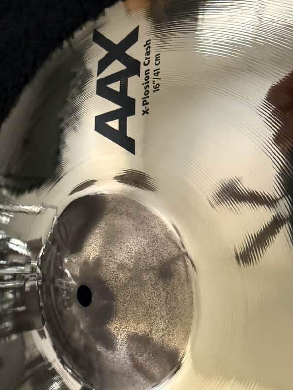 Sabian 16" AAX X-Plosion Crash Cymbal 2019 - Present - Brilliant image 1