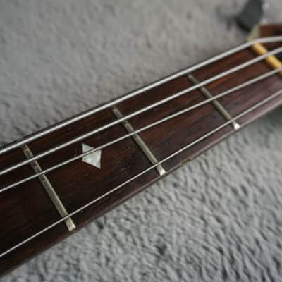 Fernandes Mockingbird - White 4-String Bass Japan w/ Gig Bag image 8
