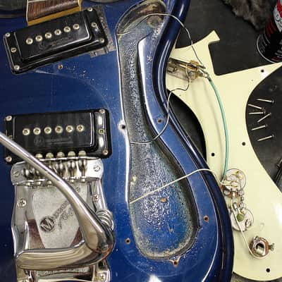 Vintage 1966 Mosrite Ventures Model Electric Guitar image 14