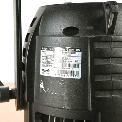 Martin Lighting RUSH PAR 2 RGBW Zoom US LED Par Can CG014GD image 9
