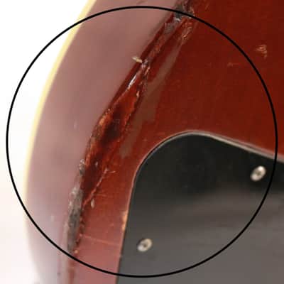 Vintage 1970's Made-In-Japan Univox LP Style Singlecut Electric Guitar in Sunburst Finish image 24