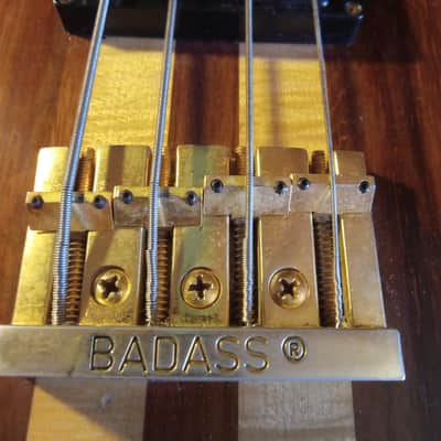 Olivo, Rare 80's, Alembic style, 1982-83 - Clear gloss finish over Padauk image 15