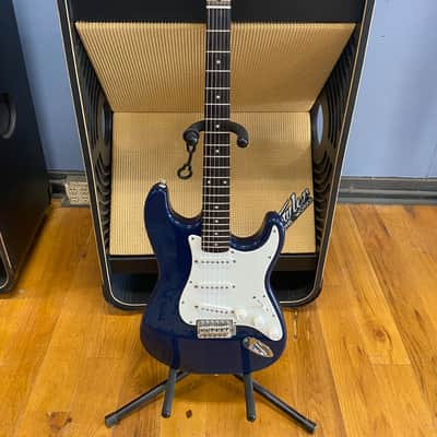 Squier Affinity Series Stratocaster with Rosewood Fretboard 2004 - 2013 - Metallic Blue image 1