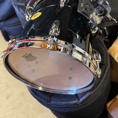 Slingerland Nashville Studio king 90s Gloss black wrap 10x10 tom Nice Cond! image 8