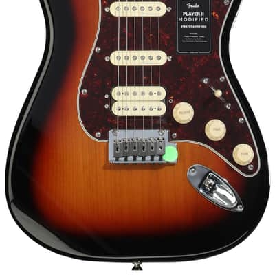 Fender Player II Modified Stratocaster HSS Electric Guitar - 3-tone Sunburst with Maple Fingerboard image 1