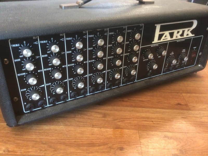 Very Rare! Late 60s/Early 70s Park/Marshall  6 channel,  100Watt PA Head image 1