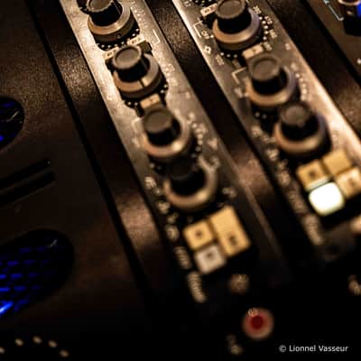 AMS Neve 1081 CH Horizontal Mic Preamp / EQ Module Pair Racked 2010s - Blue image 3