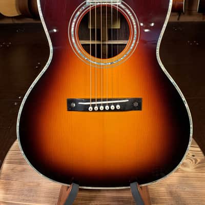Eastman E40OOSS-SB Adirondack/Rosewood Slope Shoulder Sunburst Acoustic (One-Of-A-Kind) #0069 image 2