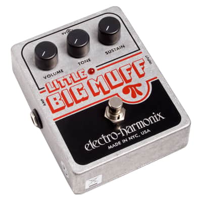 Electro Harmonix Little Big Muff Pi Distortion  Sustainer Pedal - Distortion for Guitars image 1