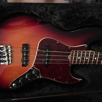 Fender American Standard Jazz Bass 2015 Sunburst Custom Shop Pickups image 2