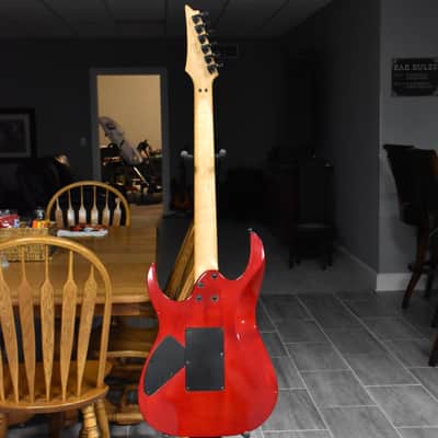Ibanez RG 320 QS - 2000 Red Wave gloss with Floyd Rose image 18