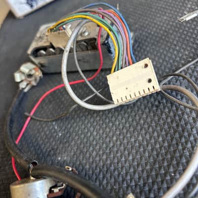 1978 Gibson Wiring Harness 2 Pots-Input Jack & Strange Gibson Box image 5