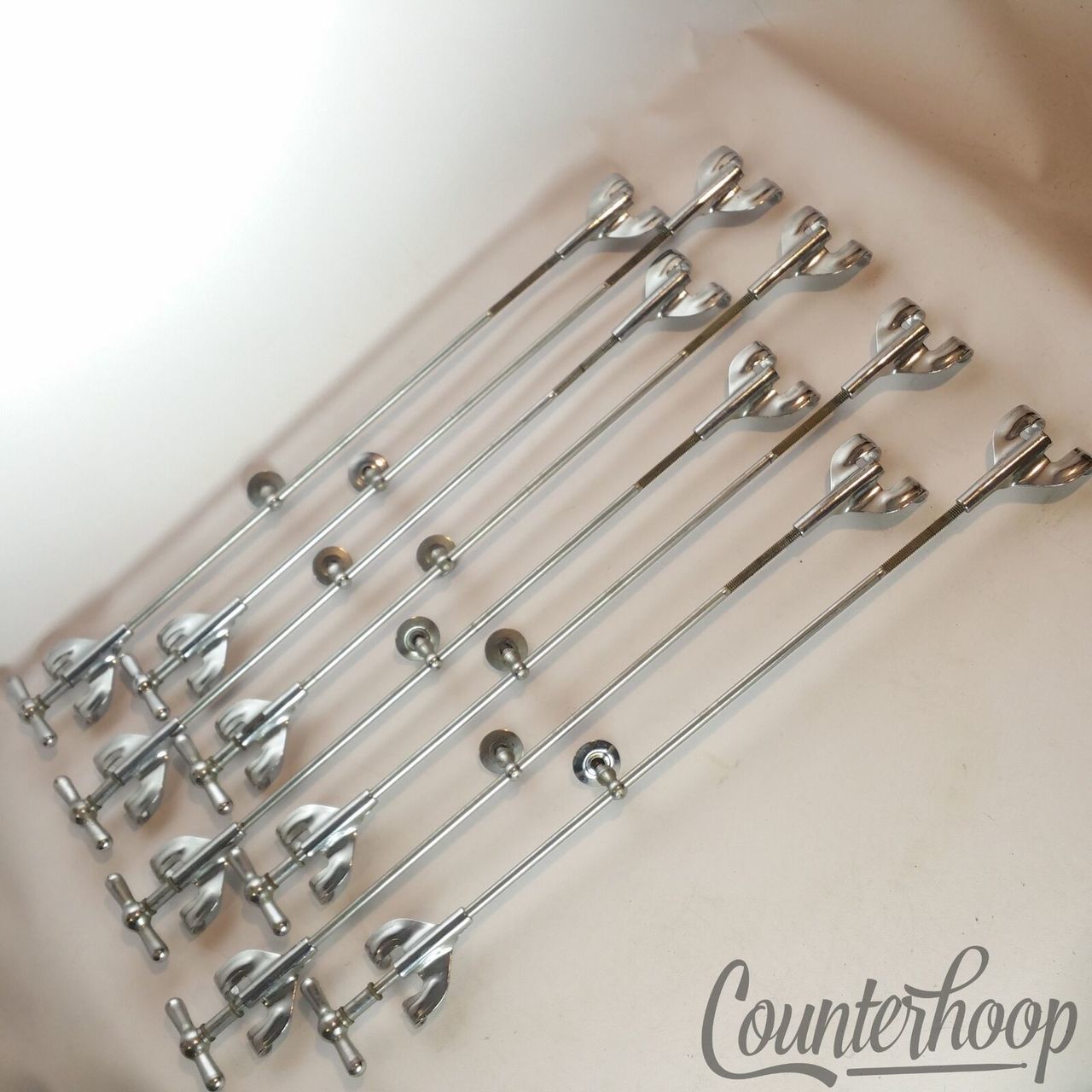 Gretsch 8x Bass Drum x14"Bow-Tie Single-Tension T-Rods+Claws+Eyelets/Lugs Chrome — main photograph