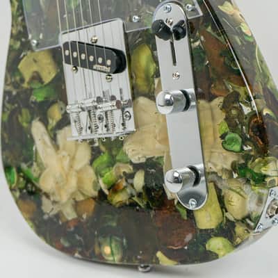 Epoxy resin Telecaster Custom Flower Electric Guitar image 5