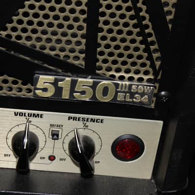 EVH 5150 III EL34 3-Channel 50-Watt Guitar Amp Head with matching 2x12 CAB image 3
