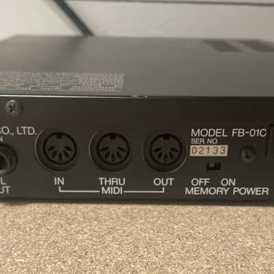 Yamaha FB-01 FM Sound Generator 1986 - 1987 Black Bild 4