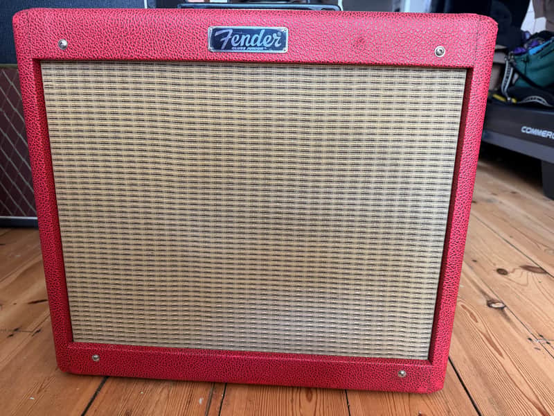 Fender 2230504393 BLUES Junior III Limited Edition 2016 - Red blood limited image 1