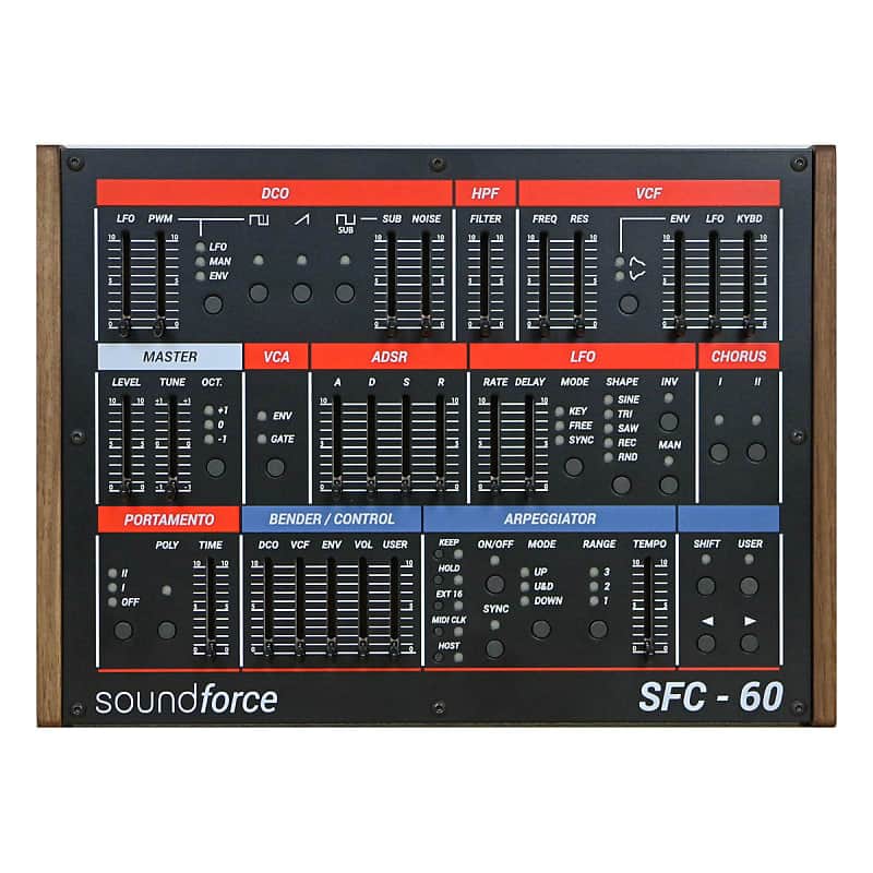SoundForce SFC-60 V3 USB MIDI Controller (TAL-U-NO-LX Juno) image 1