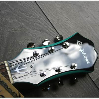 Epiphone  "Casino Bigsby Limited Turquoise" NO GIGBAG/NO HARDCASE image 2
