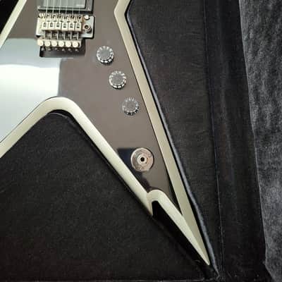 2007 Dean Dimebag Darrell Signature Razorback Black Silver w/OHSC image 11