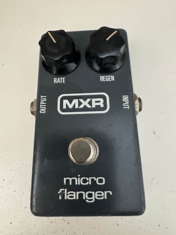 MXR Micro Flanger Vintage Reticon SAD512 chip Flange MX-152 1981 - Brown image 1
