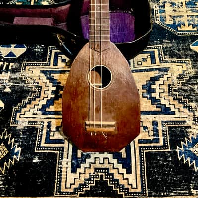 1930s Favilla Wimbrola 6 String Concert Ukulele Rare Mahogany Uke image 1