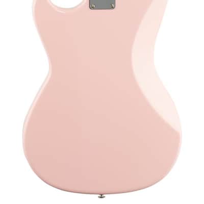 G&L Fullerton Deluxe Fallout Bass 2022 Shell Pink image 5