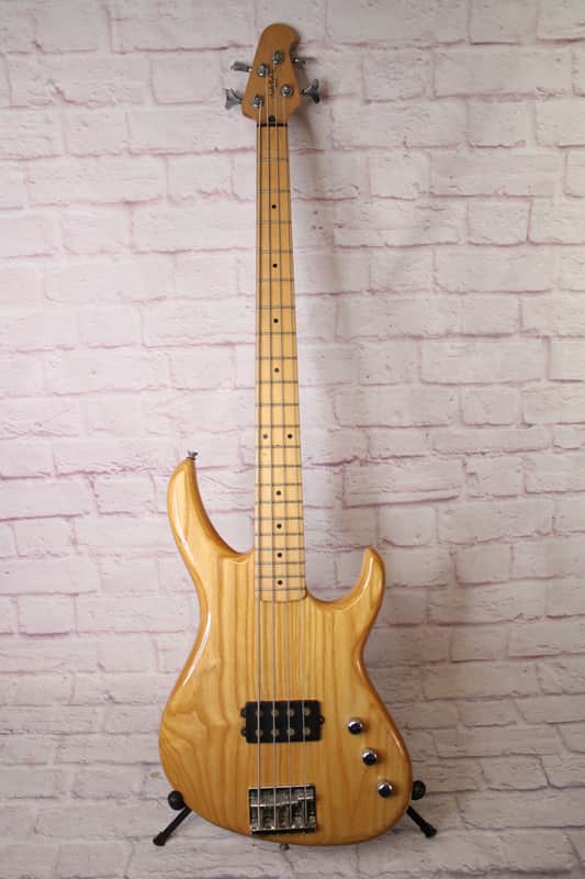 Vintage 1980s Carlo Robelli 4 String Bass- Solid Ash Body w/ Humbucker image 1